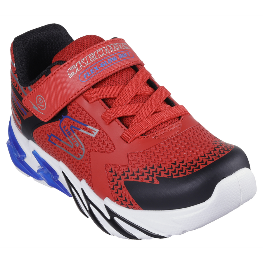 Skechers - Flex-Glow Bolt - Red/Black - Trainers