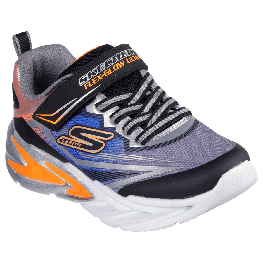 Skechers - Flex-Glow Ultra - Black/Silver - Trainers