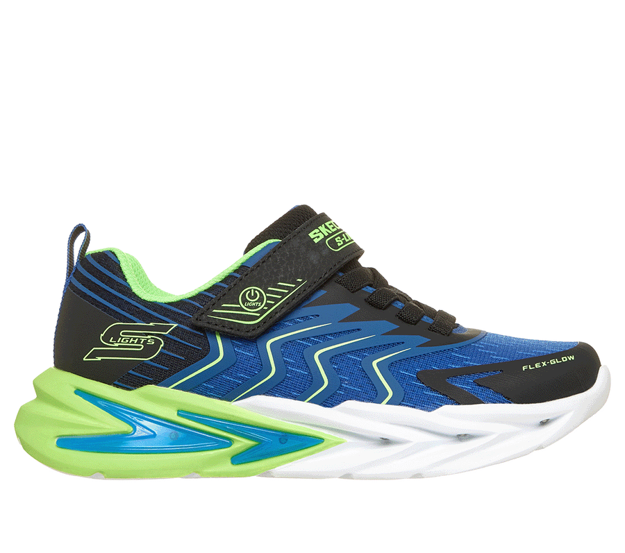 Skechers - Flex-Glow Ultra - Prism-Pacer - 400141LC/BBLM - Blue/Lime - Trainers