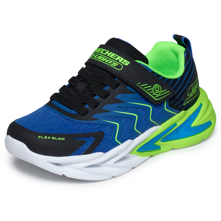 Skechers - Flex-Glow Ultra - Prism-Pacer - 400141LC/BBLM - Blue/Lime - Trainers