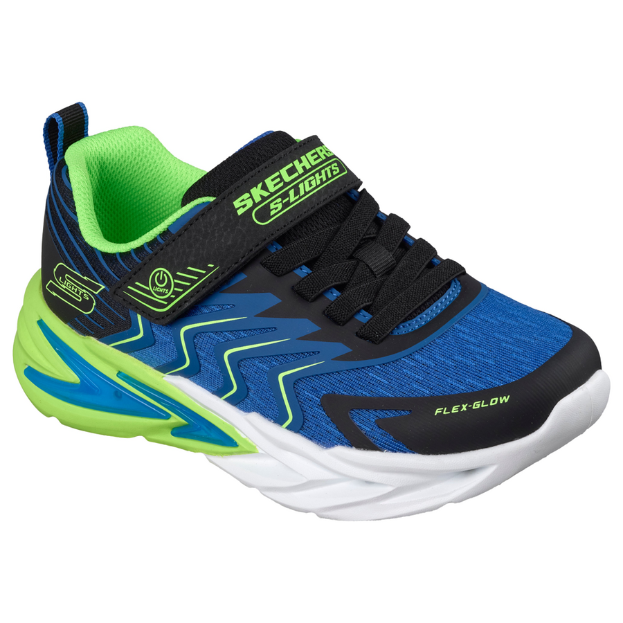 Skechers - Flex-Glow Ultra - Prism-Pacer - 400141LC/BBLM - Blue/Lime - Trainers