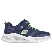 Skechers - Meteor Lights - Navy/Lime - Trainers