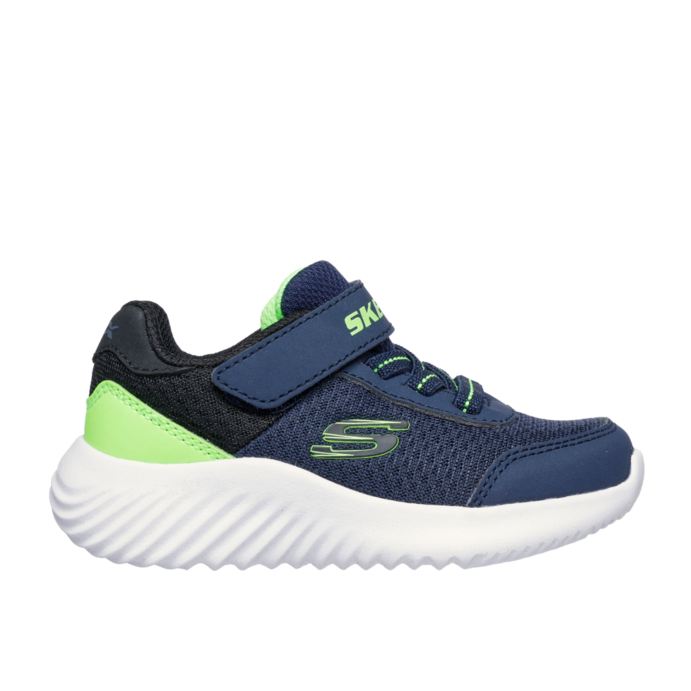 Skechers - Bounder - Trezic - Navy/Lime - Trainers