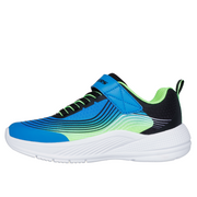Skechers - Microspec Advance - Blue/Lime - Trainers