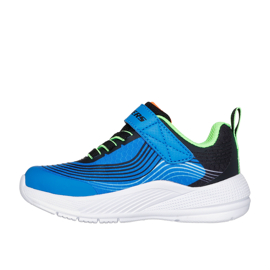 Skechers - Microspec Advance - Blue/Lime - Trainers