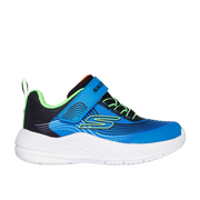 Skechers - Microspec Advance - Blue/Lime - Trainers