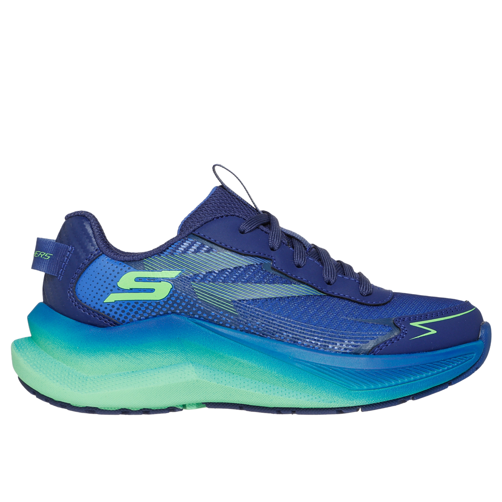 Skechers - Max Cushioning - Ascender - Navy/Lime - Trainers