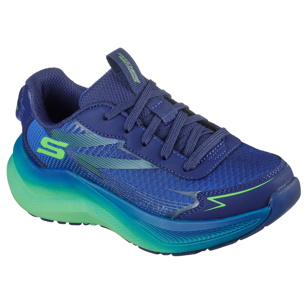 Skechers - Max Cushioning - Ascender - Navy/Lime - Trainers