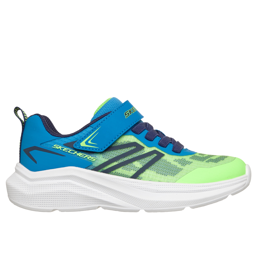Skechers - Microspec Velocity - Lime/Blue - Trainers