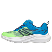 Skechers - Microspec Velocity - Lime/Blue - Trainers