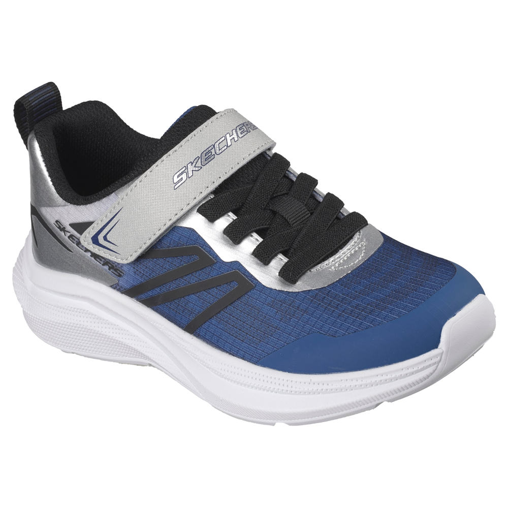 Skechers - Microspec Velocity - Navy/Silver - Trainers