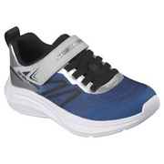 Skechers - Microspec Velocity - Navy/Silver - Trainers