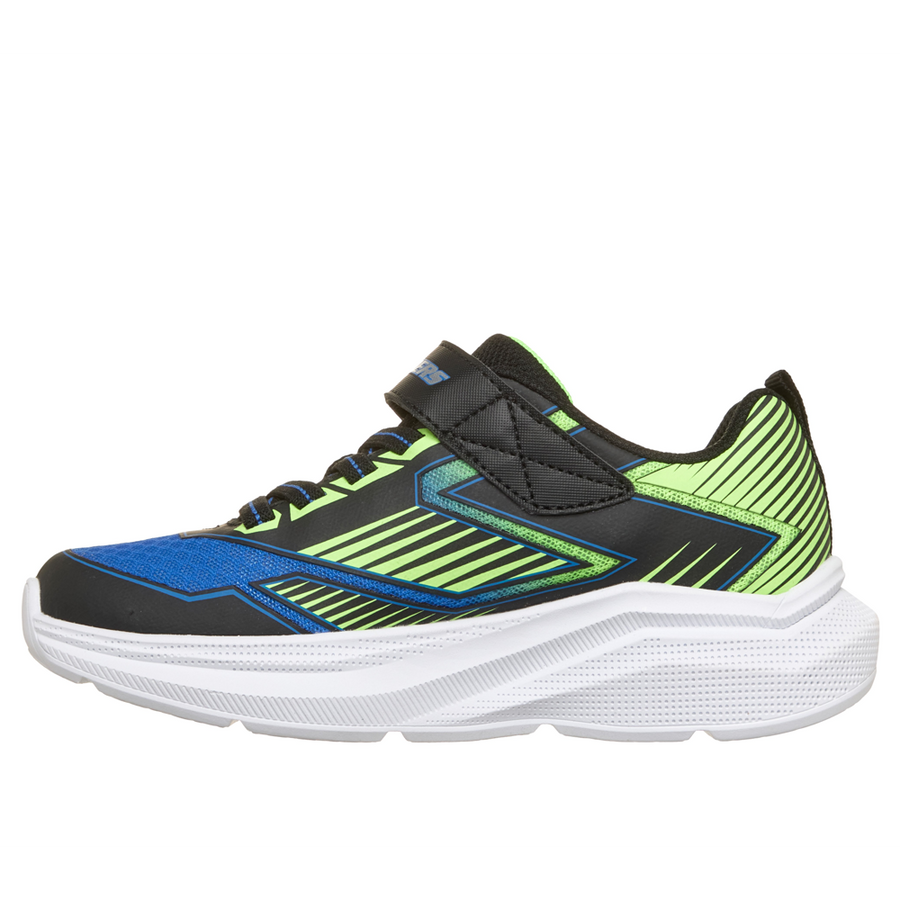 Skechers - Microspec Velocity-Grid-Drift - 404127L/BBLM - Blue/Lime - Trainers