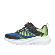 Skechers - Microspec Velocity - Grid-Drift - 404127N/BBLM - Blue/Lime - Trainers
