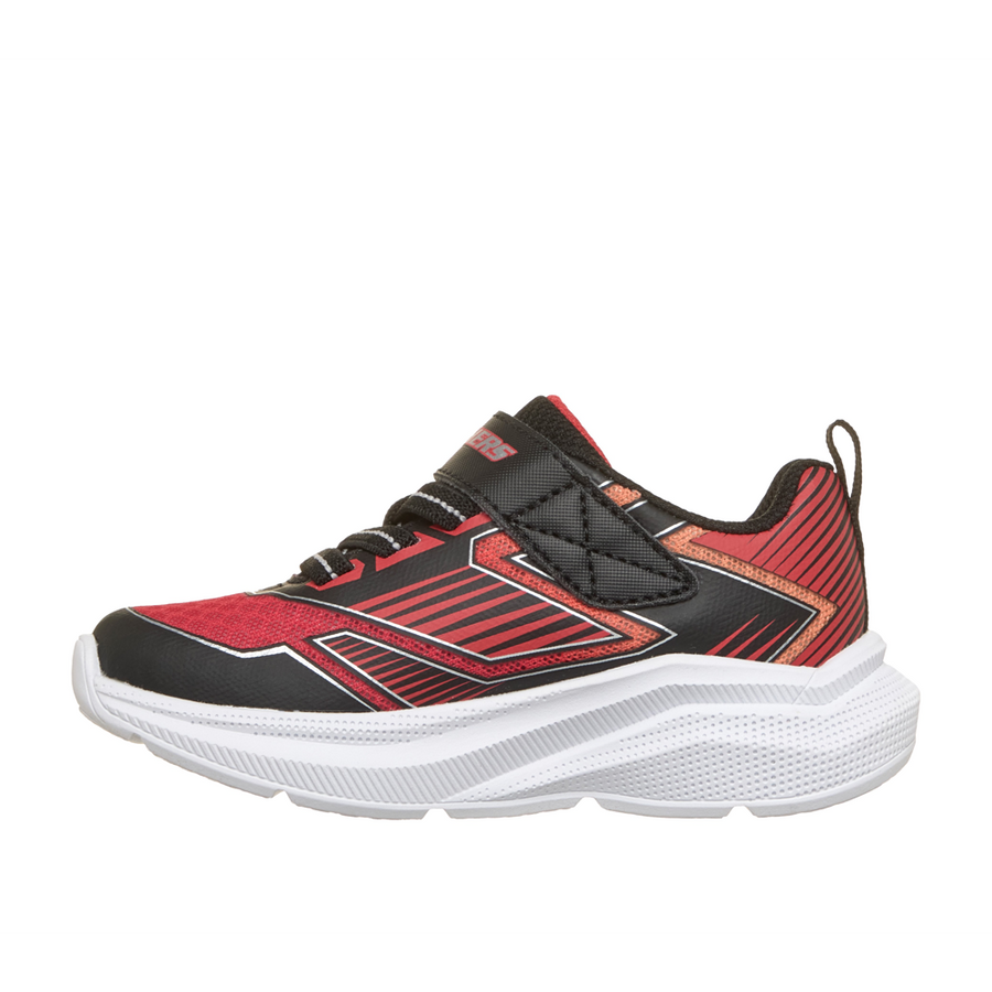 Skechers - Microspec Velocity - Grid-Drift - 404127N/BKRD - Black/Red - Trainers