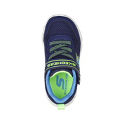 Skechers - Comfy Flex - Mini Trainer - Navy/Lime - Trainers