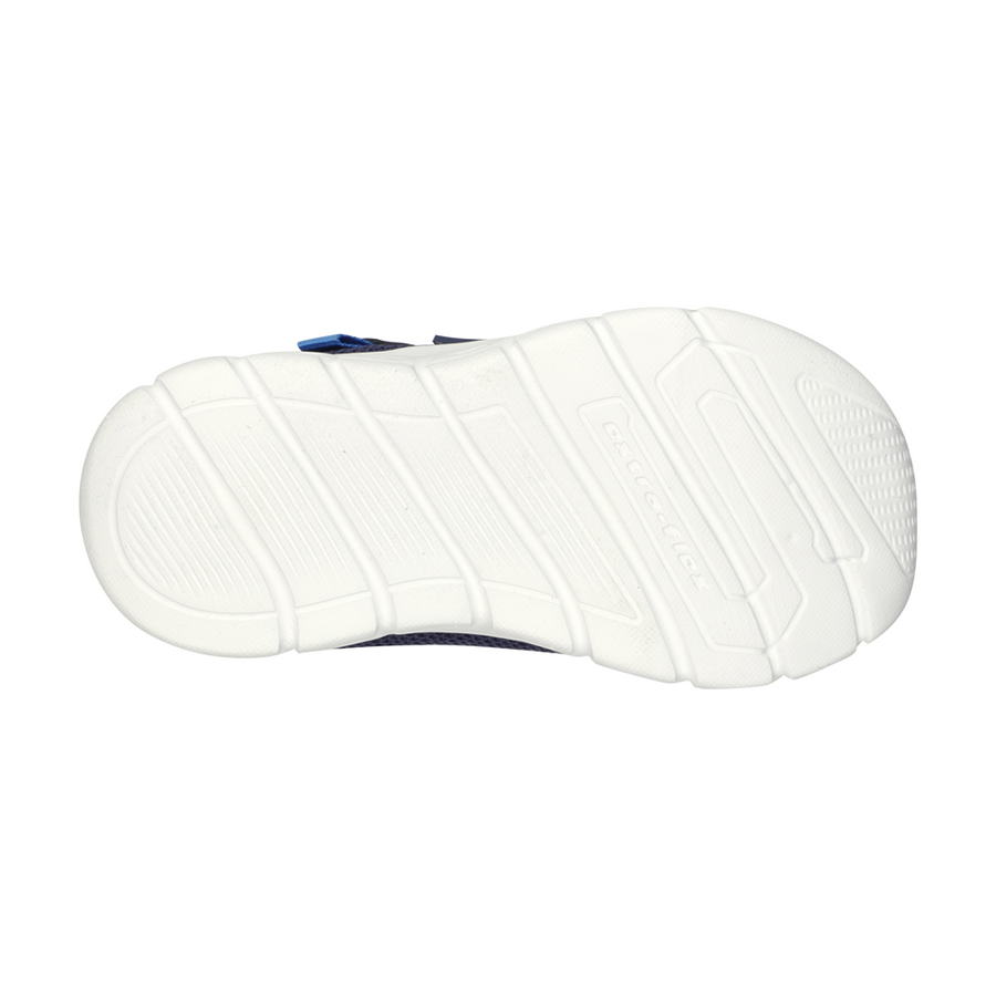 Skechers - Comfy Flex - Mini Trainer - Navy/Lime - Trainers