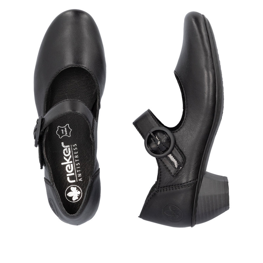 Rieker Mariah 41756-00 Black Shoes