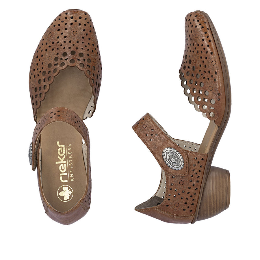 Rieker - 43753-22 - Cuoio - Shoes