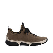 Rieker Angela 45973-24 Wood/Leo-Braun Shoes
