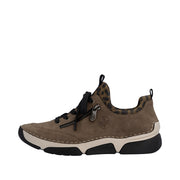 Rieker Angela 45973-24 Wood/Leo-Braun Shoes