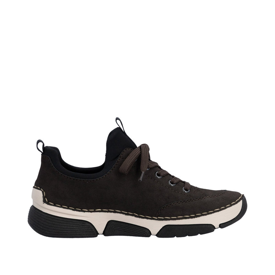 Rieker Angela 45973-25 Nougat/Schwarz Shoes