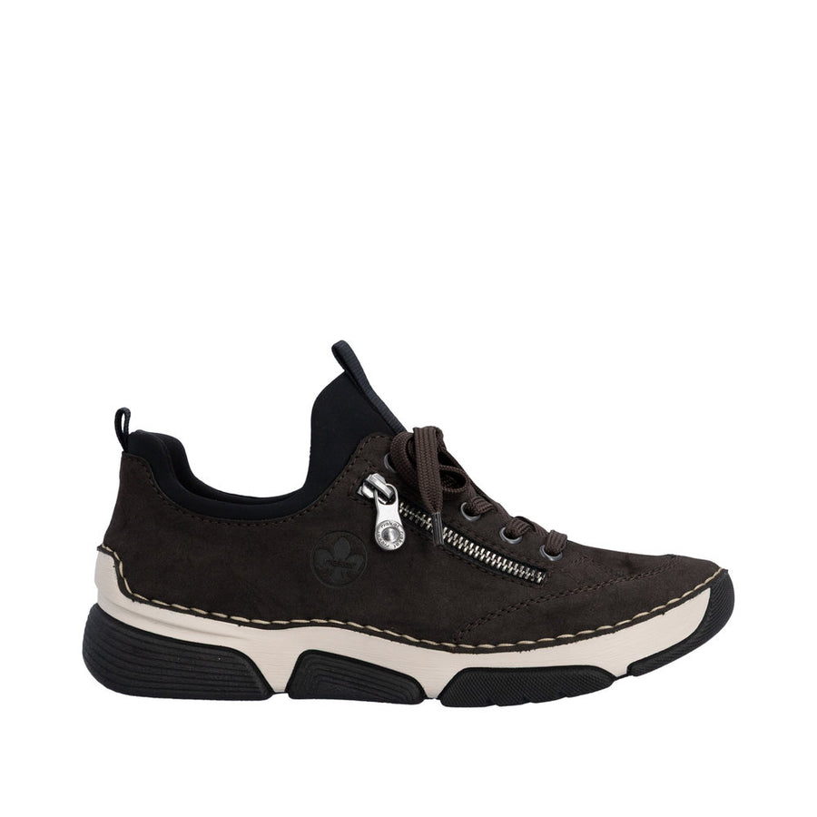 Rieker Angela 45973-25 Nougat/Schwarz Shoes