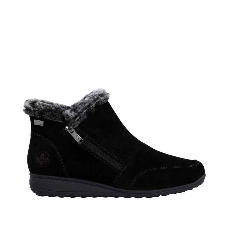 Rieker - 47256-00 - Schwarz/Anthrazit - Boots