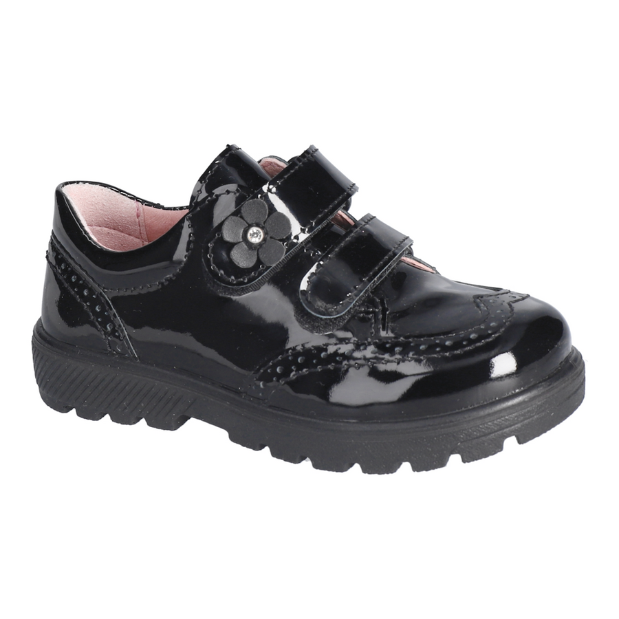 Ricosta - Avery - Black Patent - School Shoes