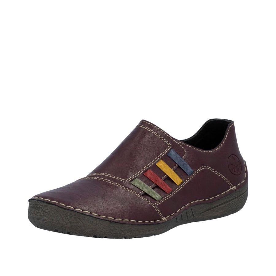 Rieker Angela 52560-30 Brombeer Shoes