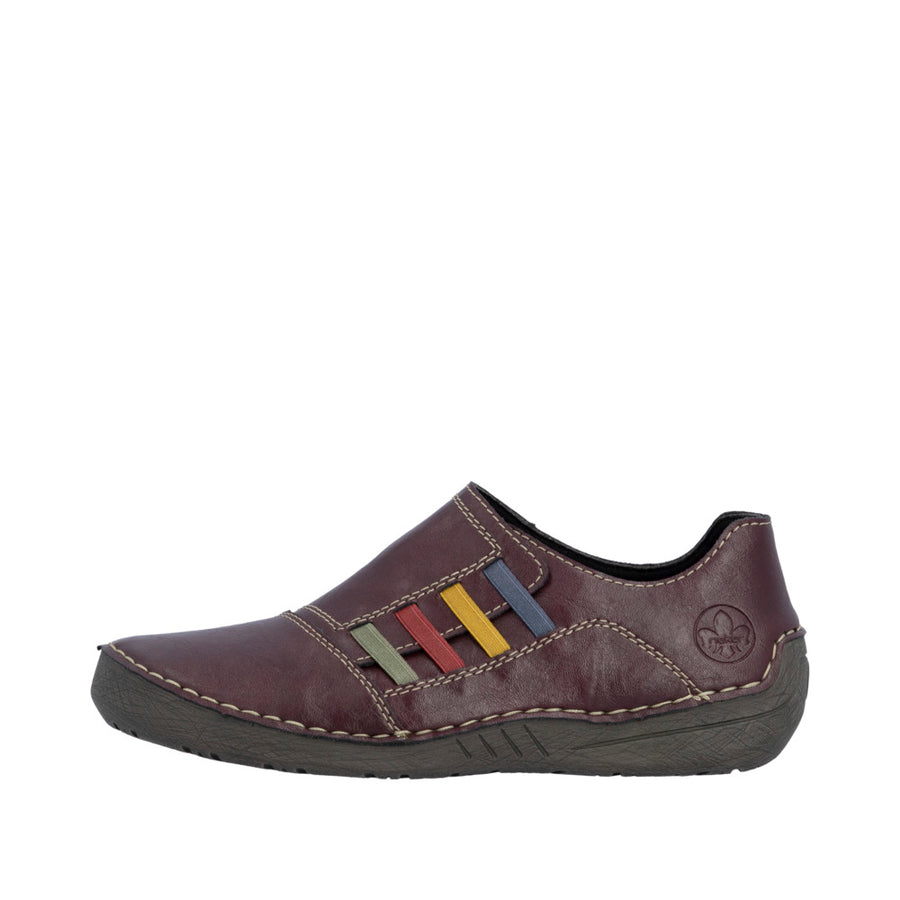 Rieker Angela 52560-30 Brombeer Shoes