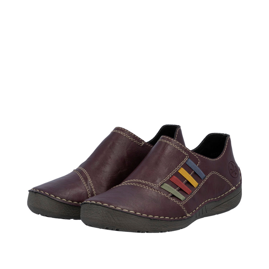 Rieker Angela 52560-30 Brombeer Shoes