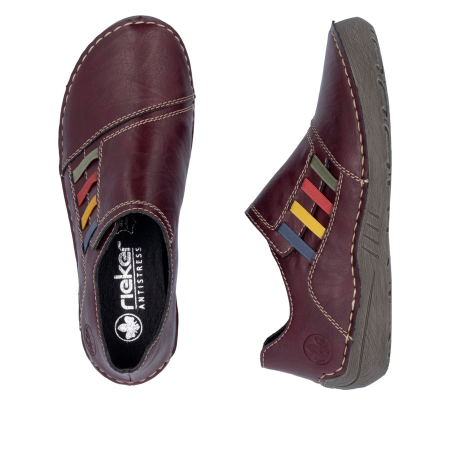 Rieker Angela 52560-30 Brombeer Shoes