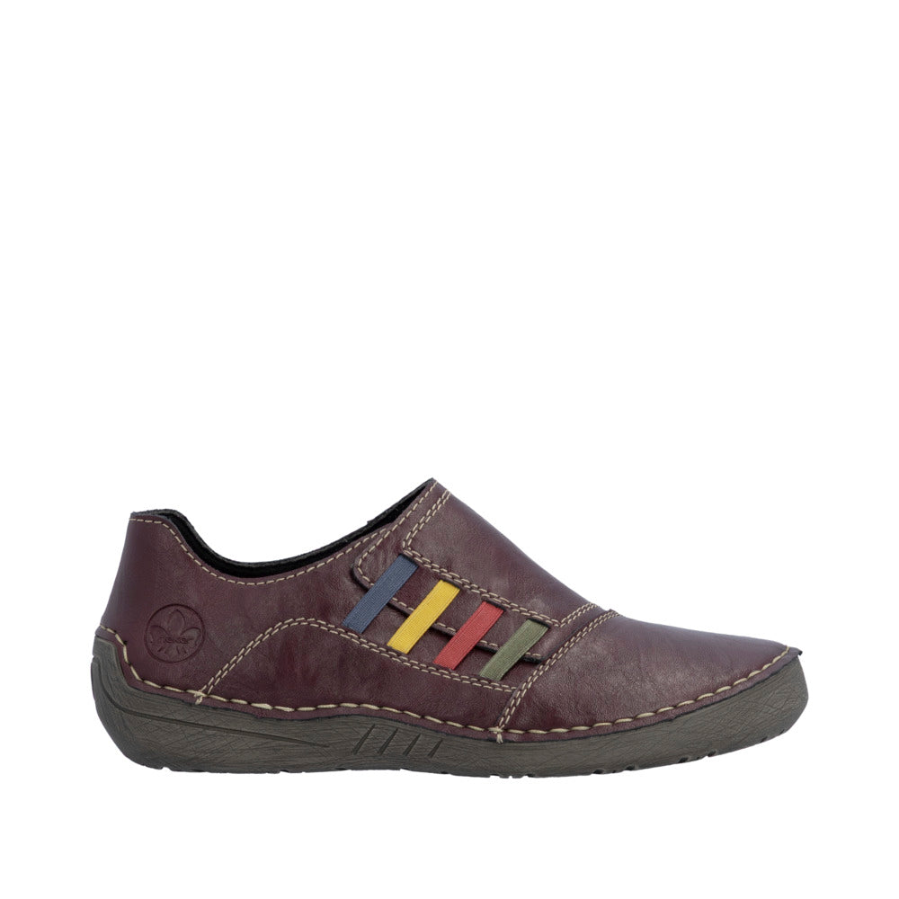Rieker Angela 52560-30 Brombeer Shoes
