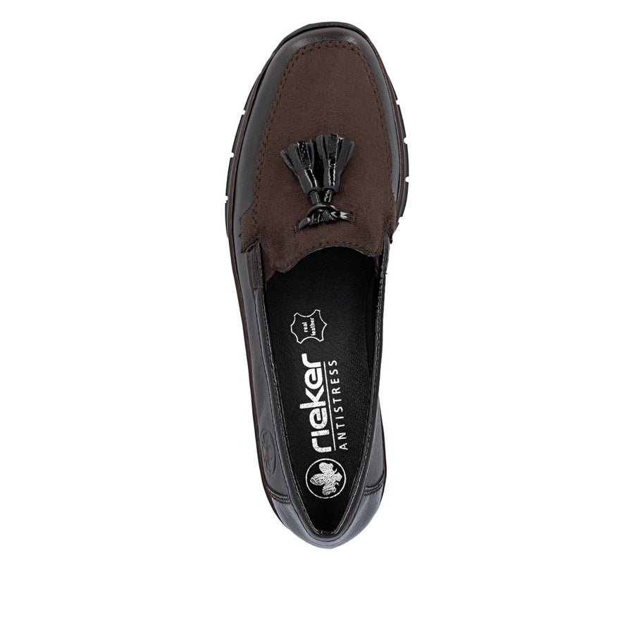 Rieker Doris 53771-25 Mokka/Espresso Shoes