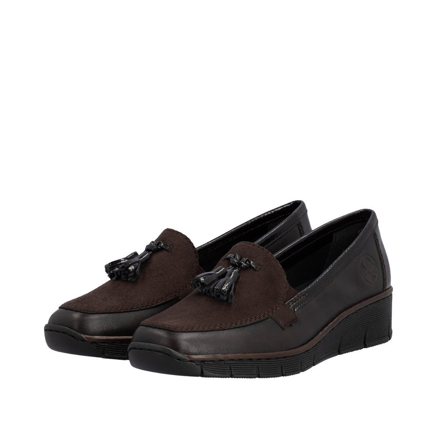Rieker Doris 53771-25 Mokka/Espresso Shoes