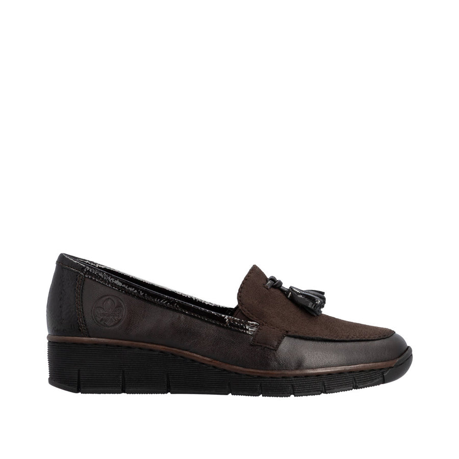 Rieker Doris 53771-25 Mokka/Espresso Shoes
