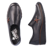Rieker - 53783-00 - Schwarz - Shoes