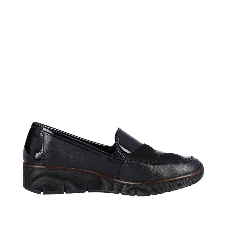 Rieker - 53785-00 - Schwarz - Shoes
