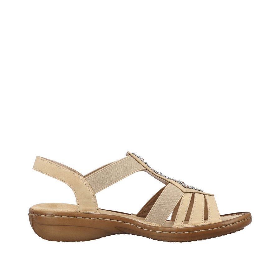 Rieker - 60803-20 - Tan - Sandals