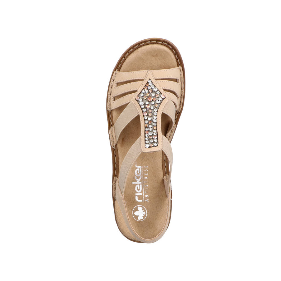 Rieker - 60803-20 - Tan - Sandals