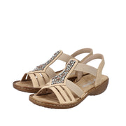 Rieker - 60803-20 - Tan - Sandals