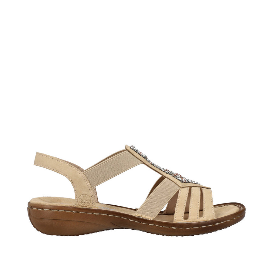 Rieker - 60803-20 - Tan - Sandals