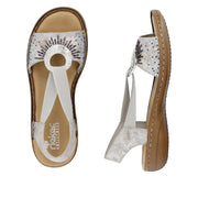 Rieker - 60880-90 - Rose Metallic - Sandals