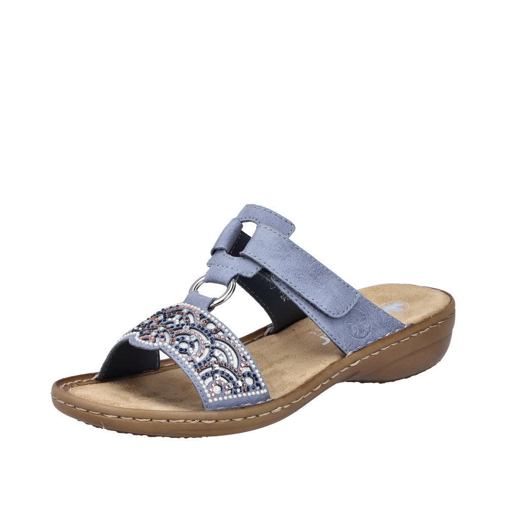 Rieker - 608K2-12 - Blue - Sandals
