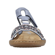 Rieker - 608K2-12 - Blue - Sandals