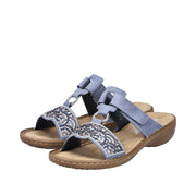 Rieker - 608K2-12 - Blue - Sandals