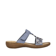 Rieker - 608K2-12 - Blue - Sandals