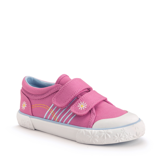 Start Rite - Sandy Beach - Pink - Canvas Shoes