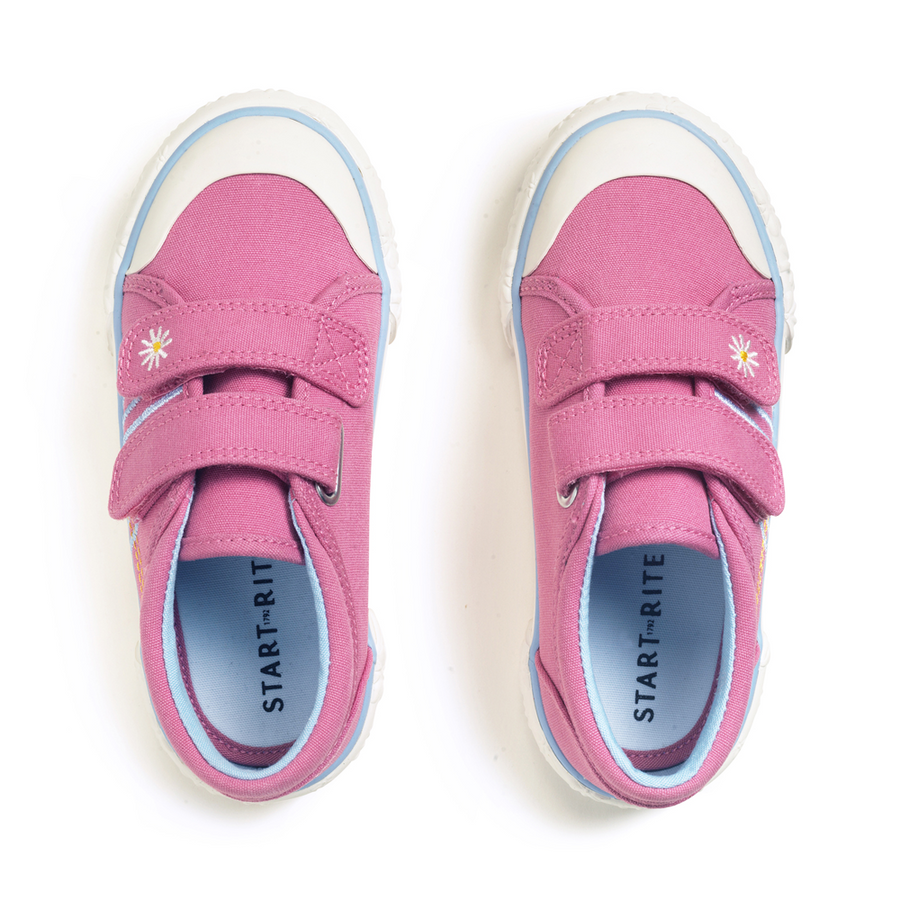 Start Rite - Sandy Beach - Pink - Canvas Shoes